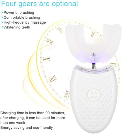 Smart Electric Toothbrush USB Rechargeable U-shaped Tooth